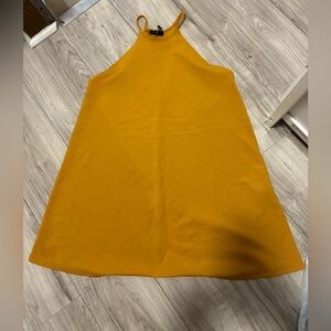 Forever 21 Mustard Mini Dress